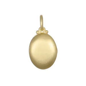 18 Karat Gold Medium Oval Locket