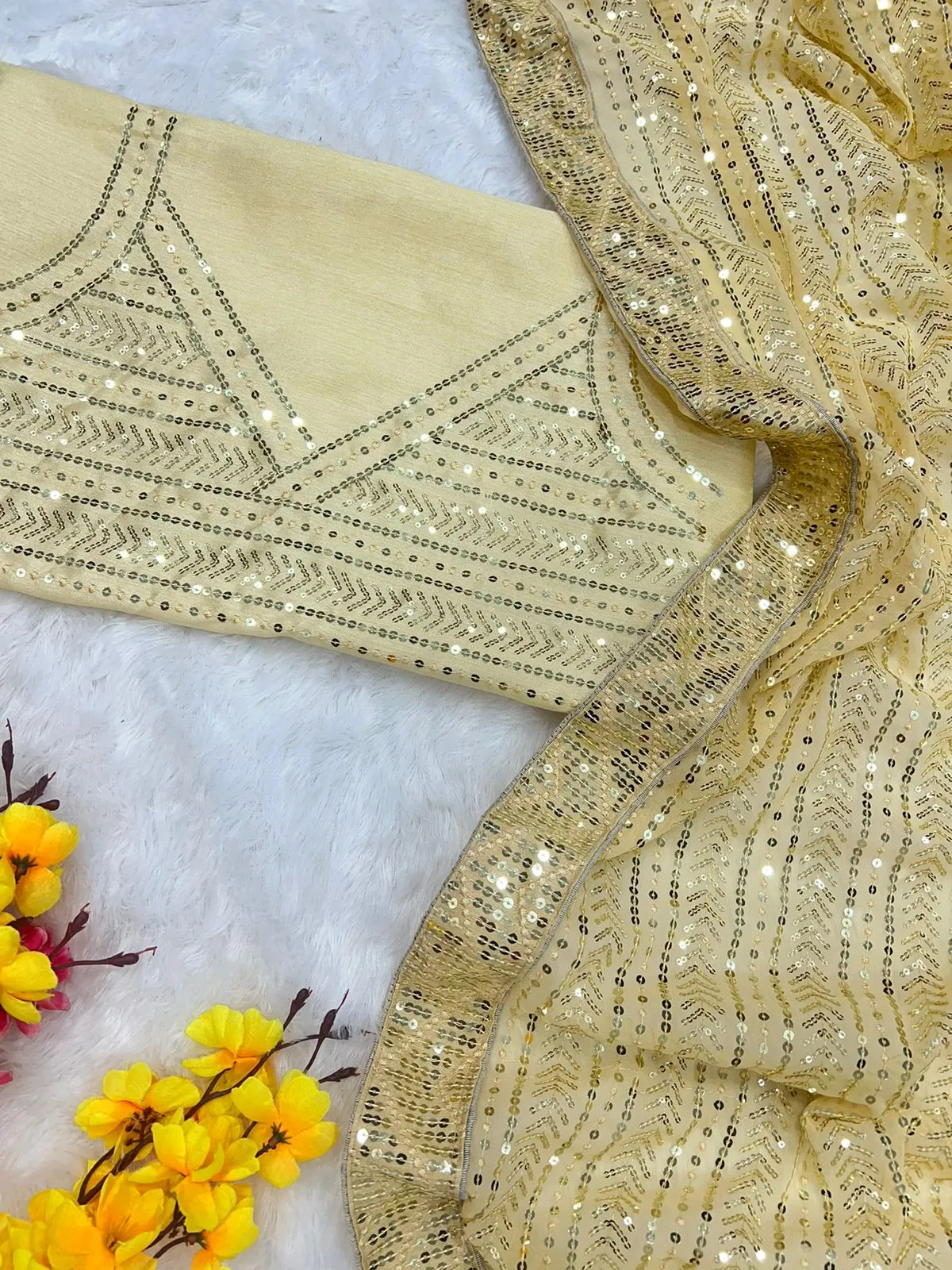 BEAUTIFUL DESIGNER SEQUENCE SAREE COLLECTION