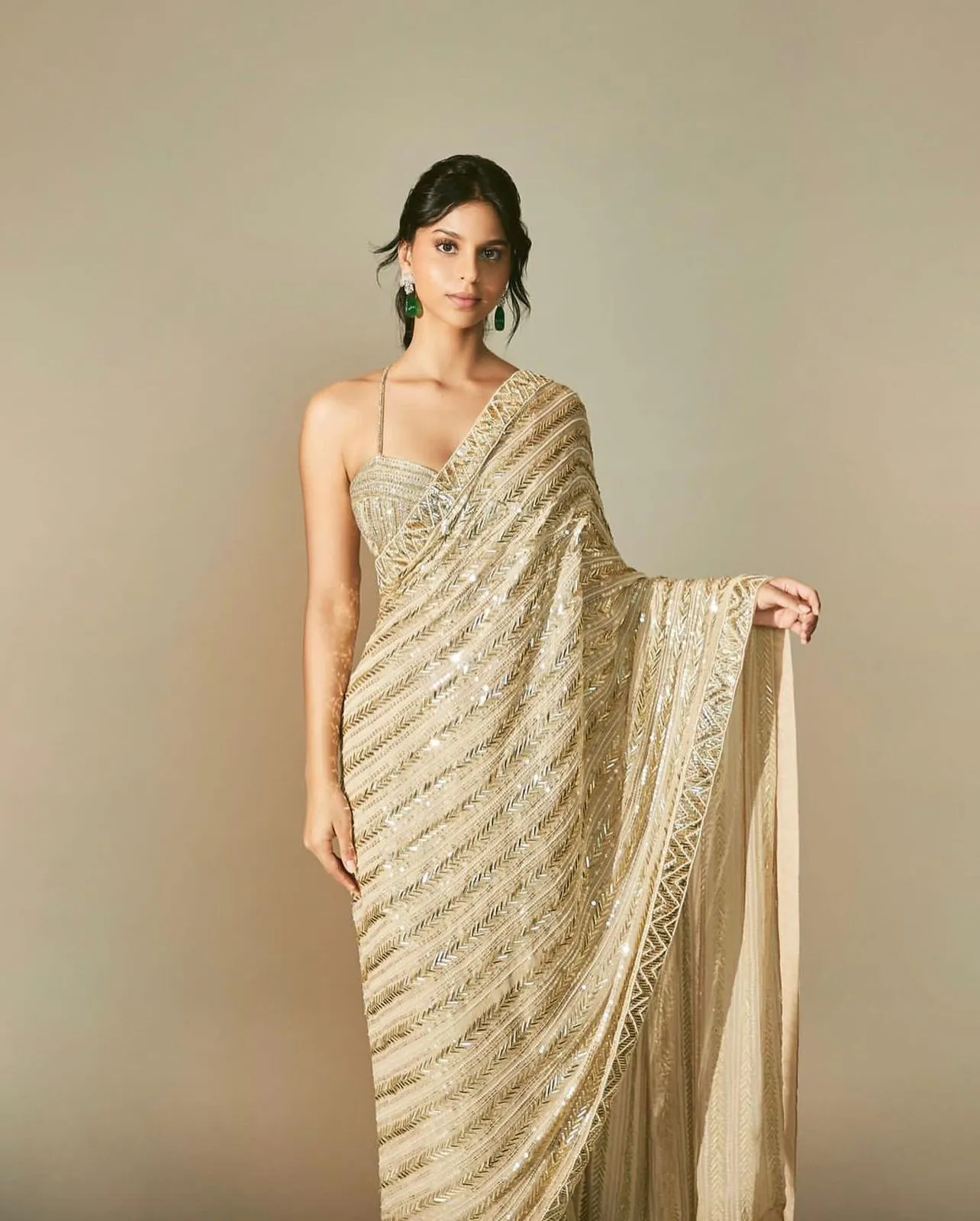 BEAUTIFUL DESIGNER SEQUENCE SAREE COLLECTION