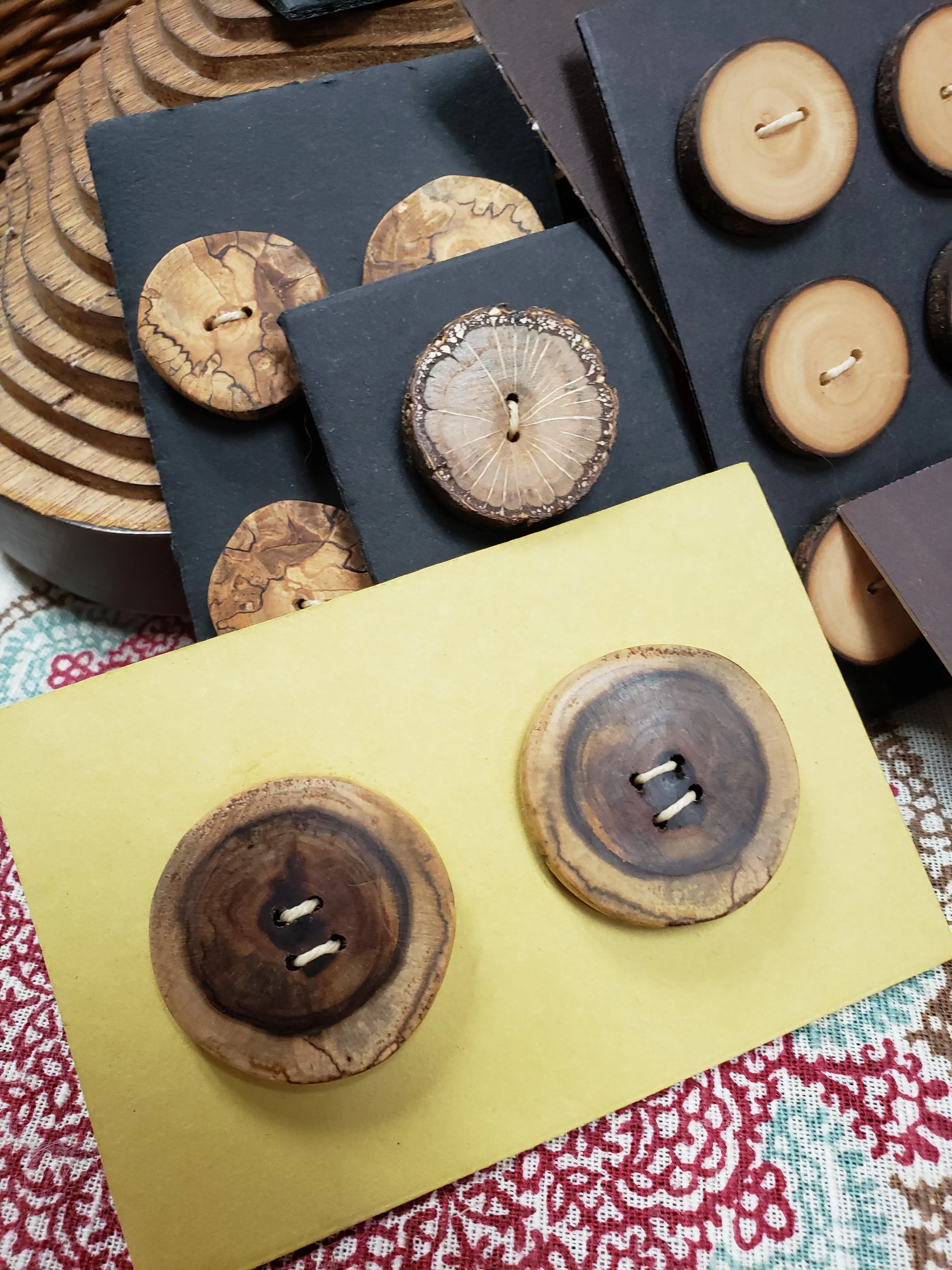 Beautiful Handcrafted Button Sets