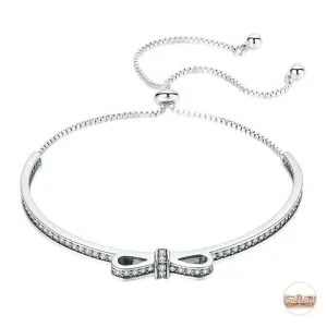 Bowknot Clear Cubic Zircon