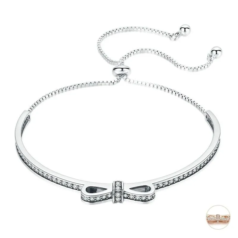 Bowknot Clear Cubic Zircon