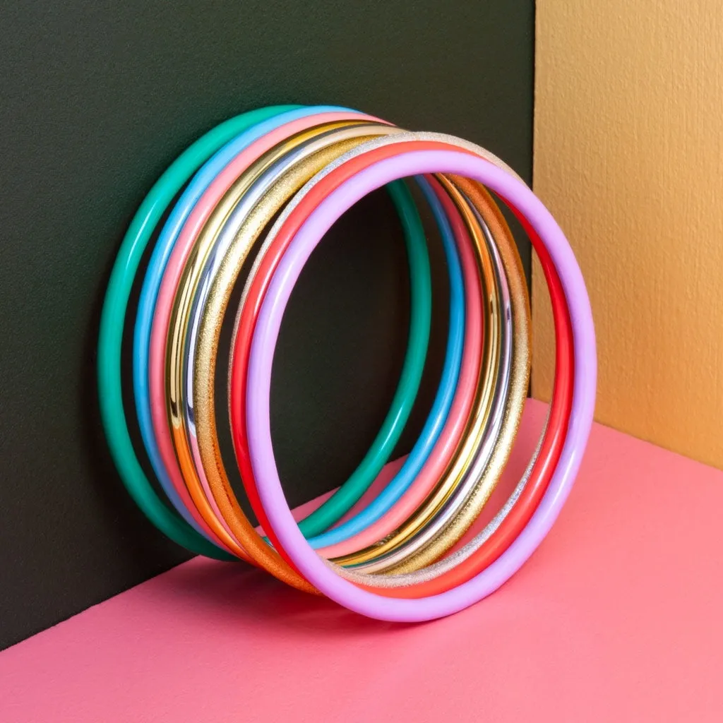 Color Bangle - Burnt Coral