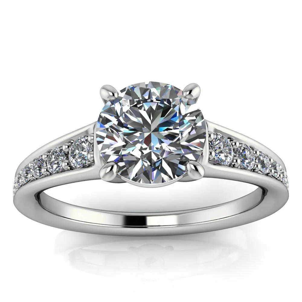Diamond Engagement Ring - Genevieve