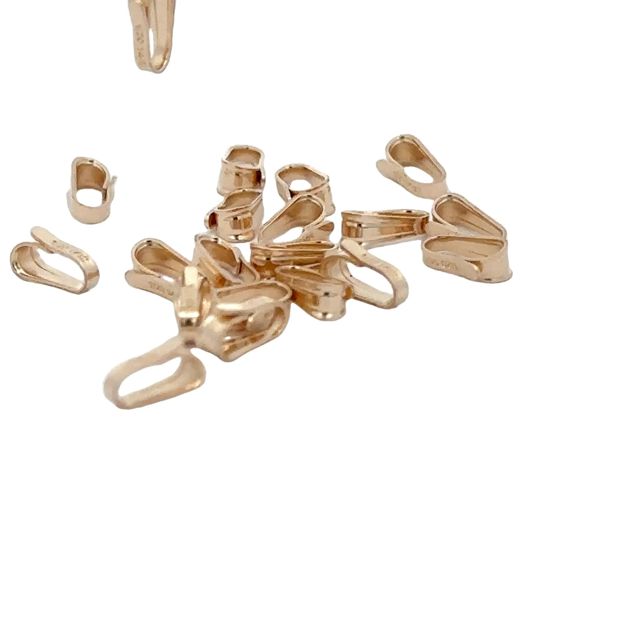 Elegant 14K Gold Filled  Small Locket Bails.