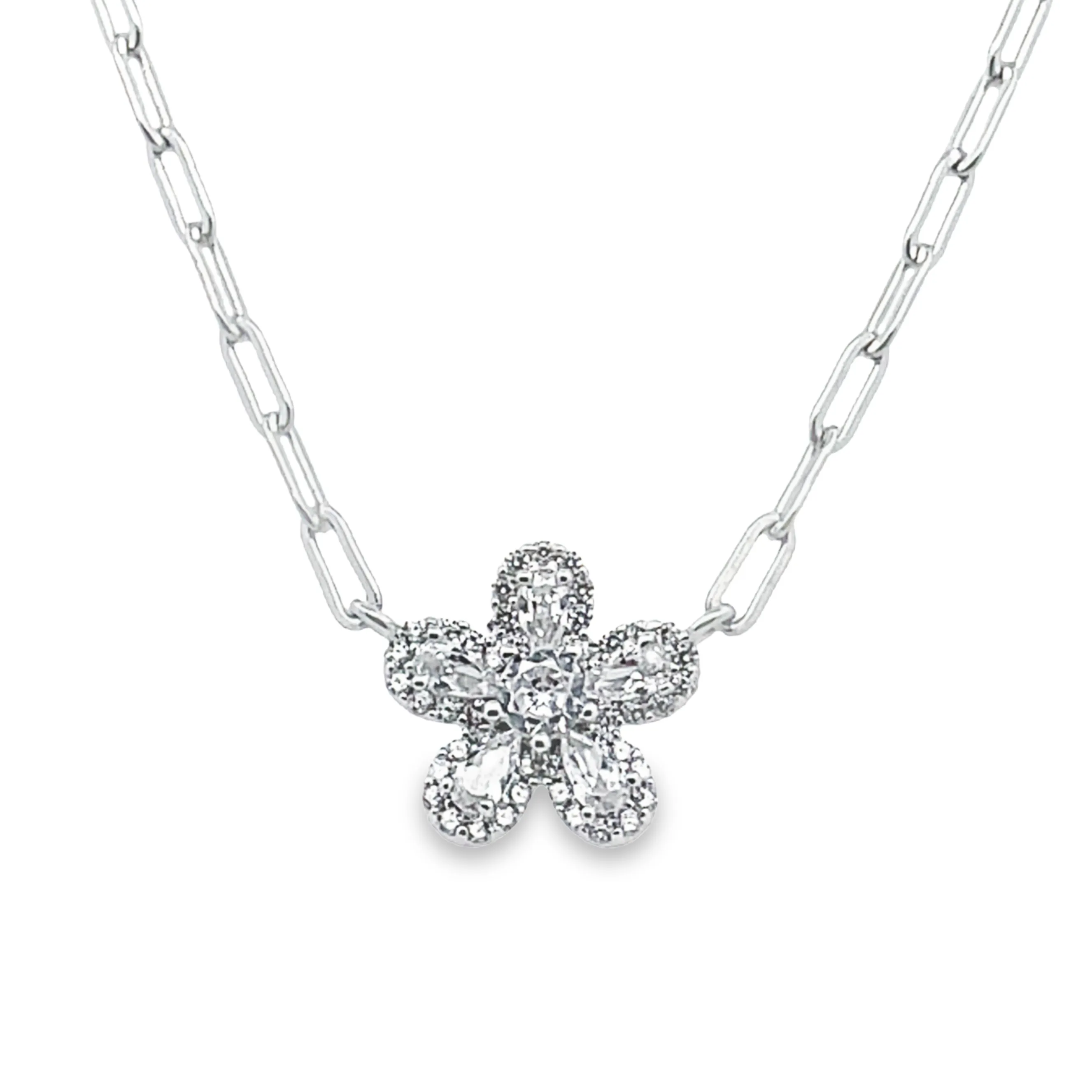 Flower Pendant Necklace