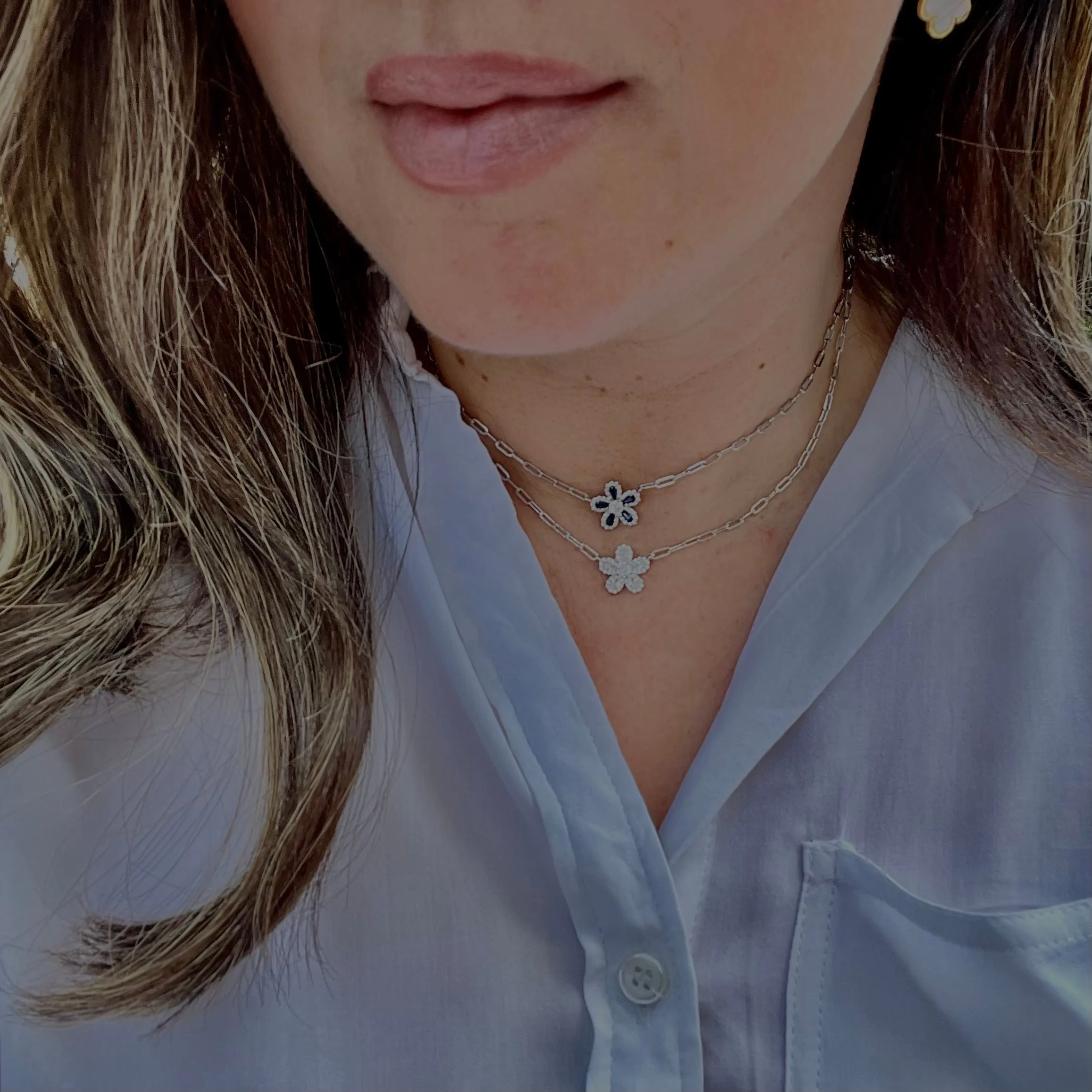 Flower Pendant Necklace