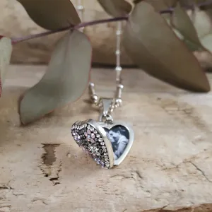 Gala Heart Tutti Frutti Jet S Locket