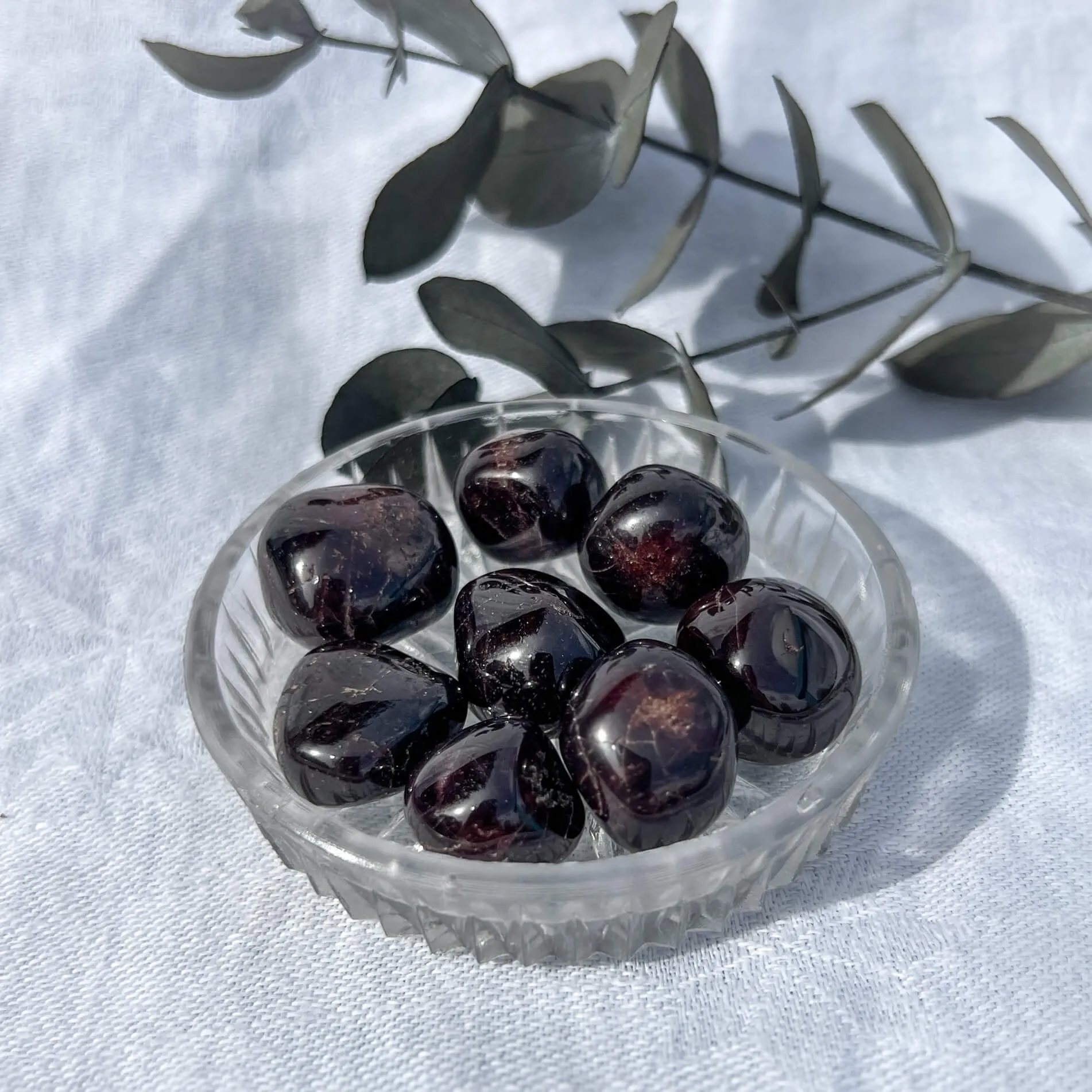 Garnet Crystal Tumblestone - AAA Grade