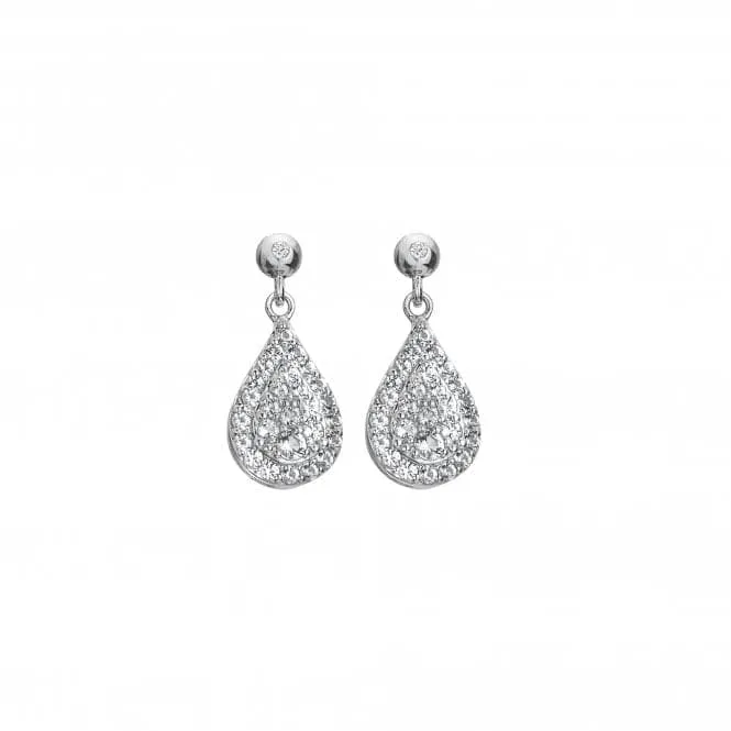 Glimmer White Topaz Earrings DE735