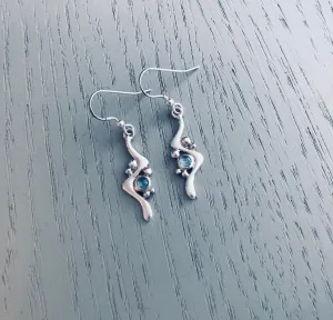 Highland Burn Large drop Earring