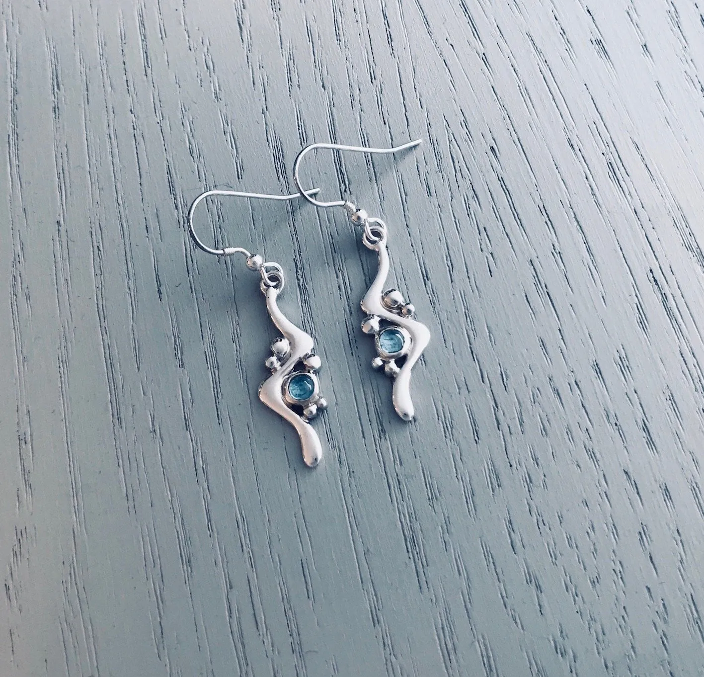 Highland Burn Large drop Earring