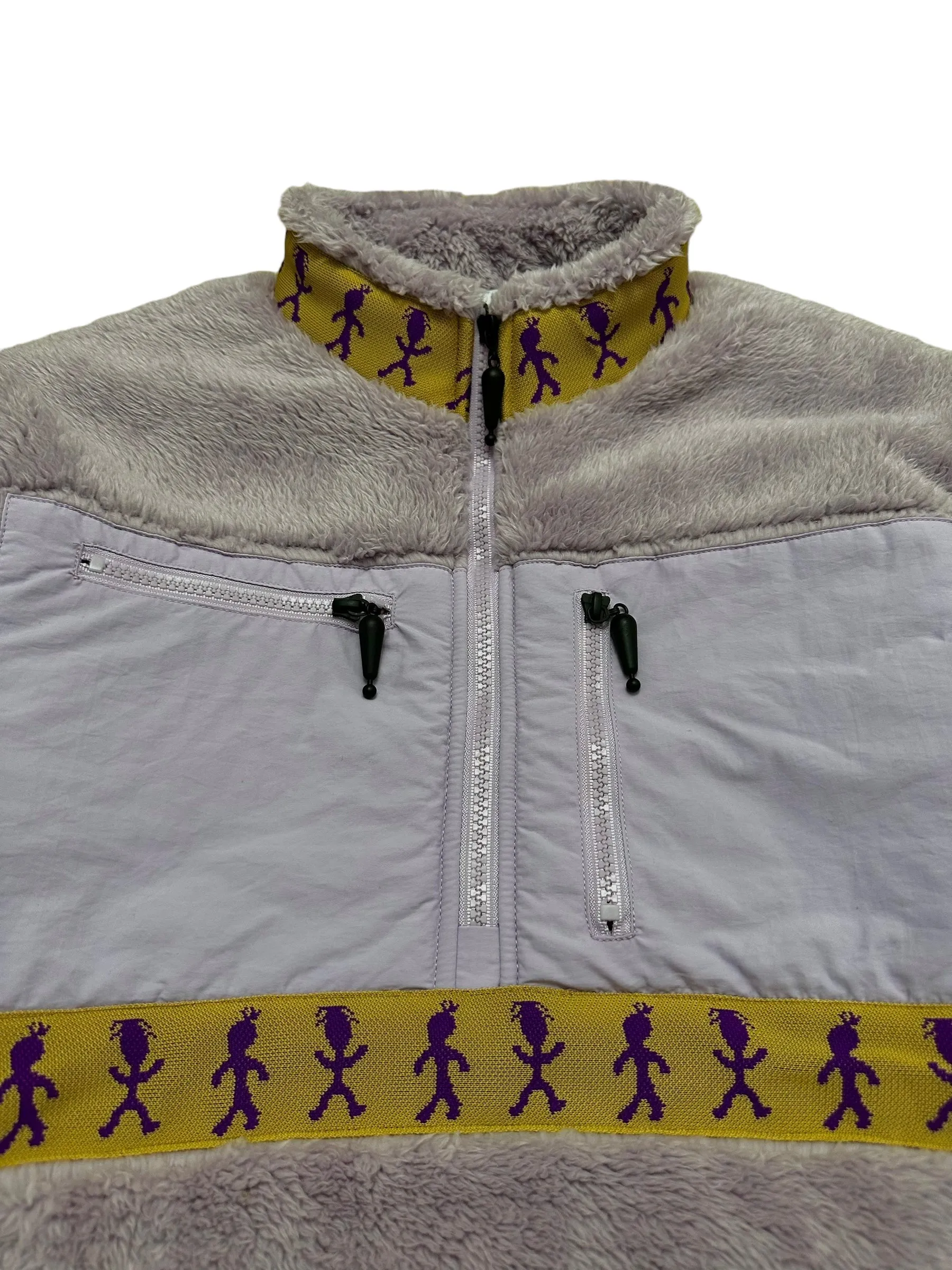Lavender Coral Fleece Half-Zips