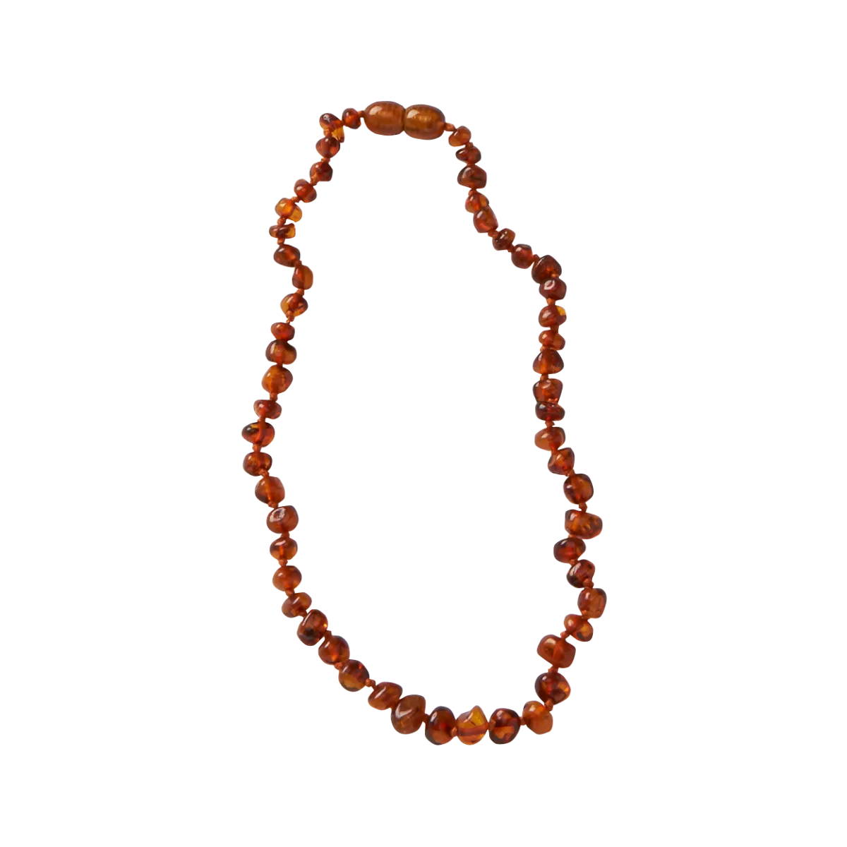 Nature Baby Amber Necklace - Cognac