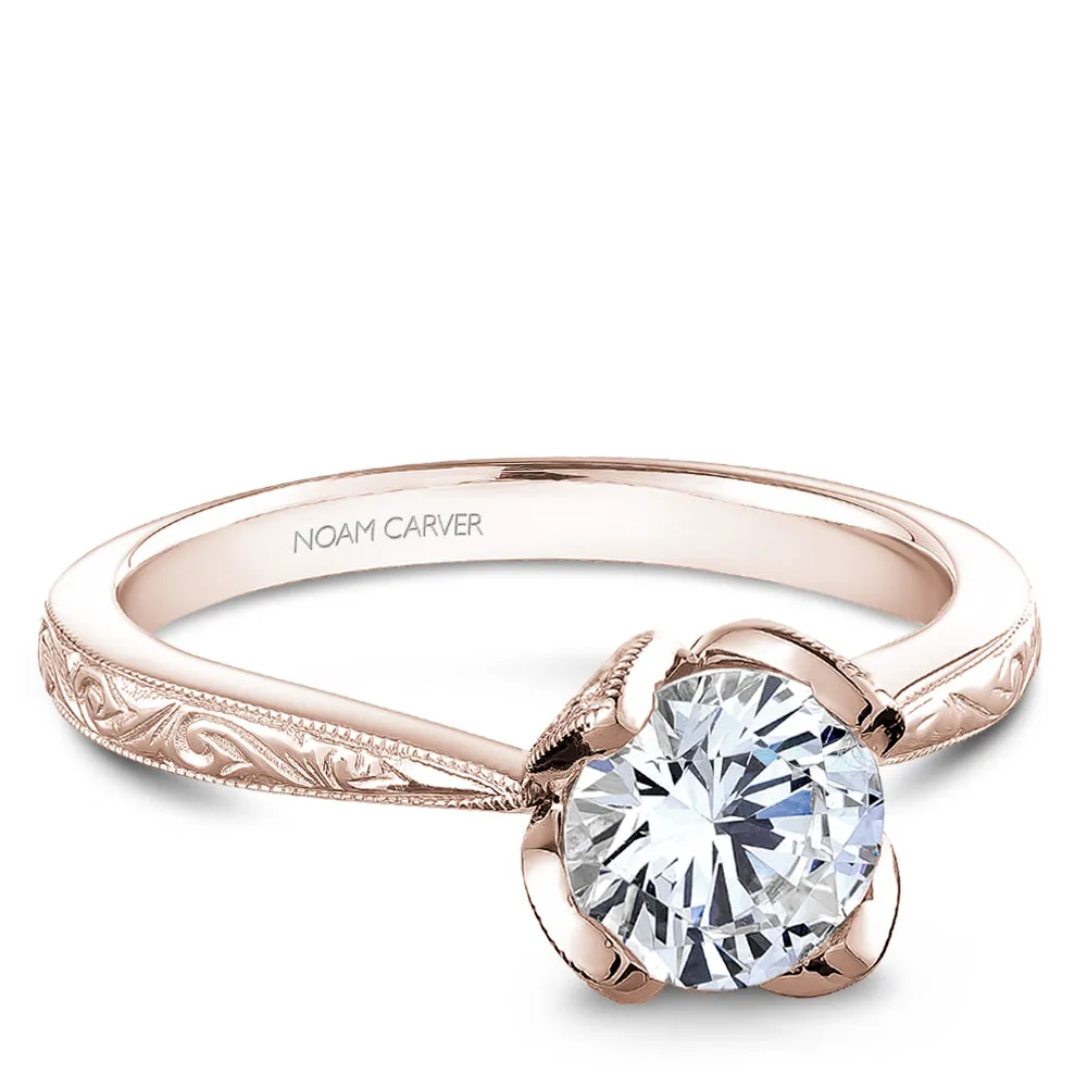 Noam Carver Engagement Ring - B019-03RSE-100A