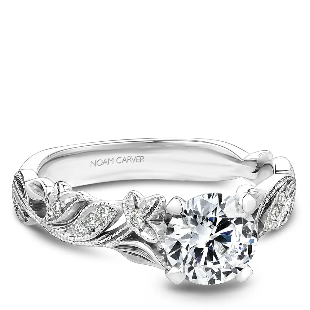 Noam Carver Engagement Ring - B524-01WZ-100A