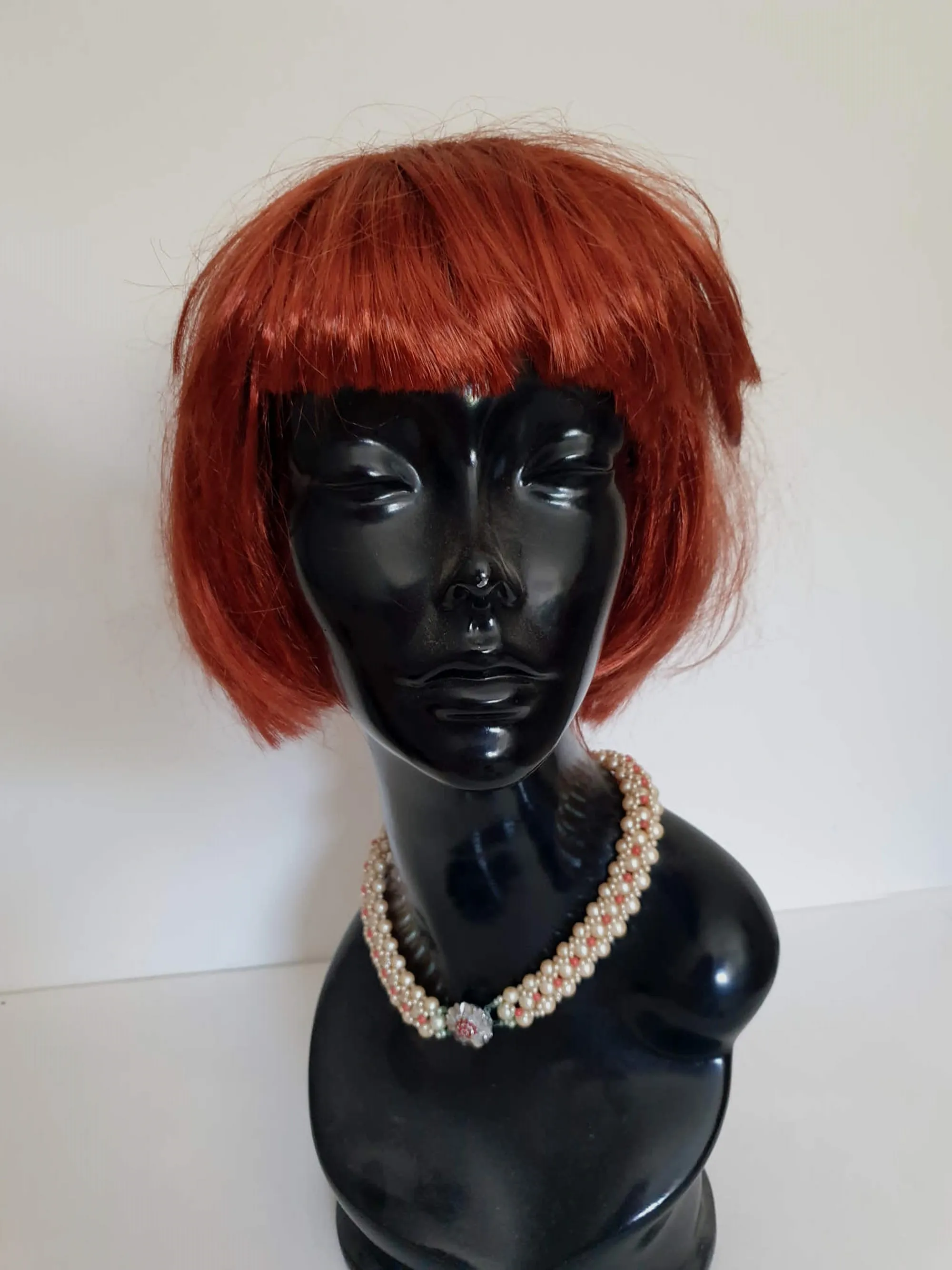 Pearl & Coral Choker and Bracelet Set