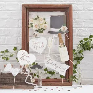 Photo Booth Props - Beautiful Botanics