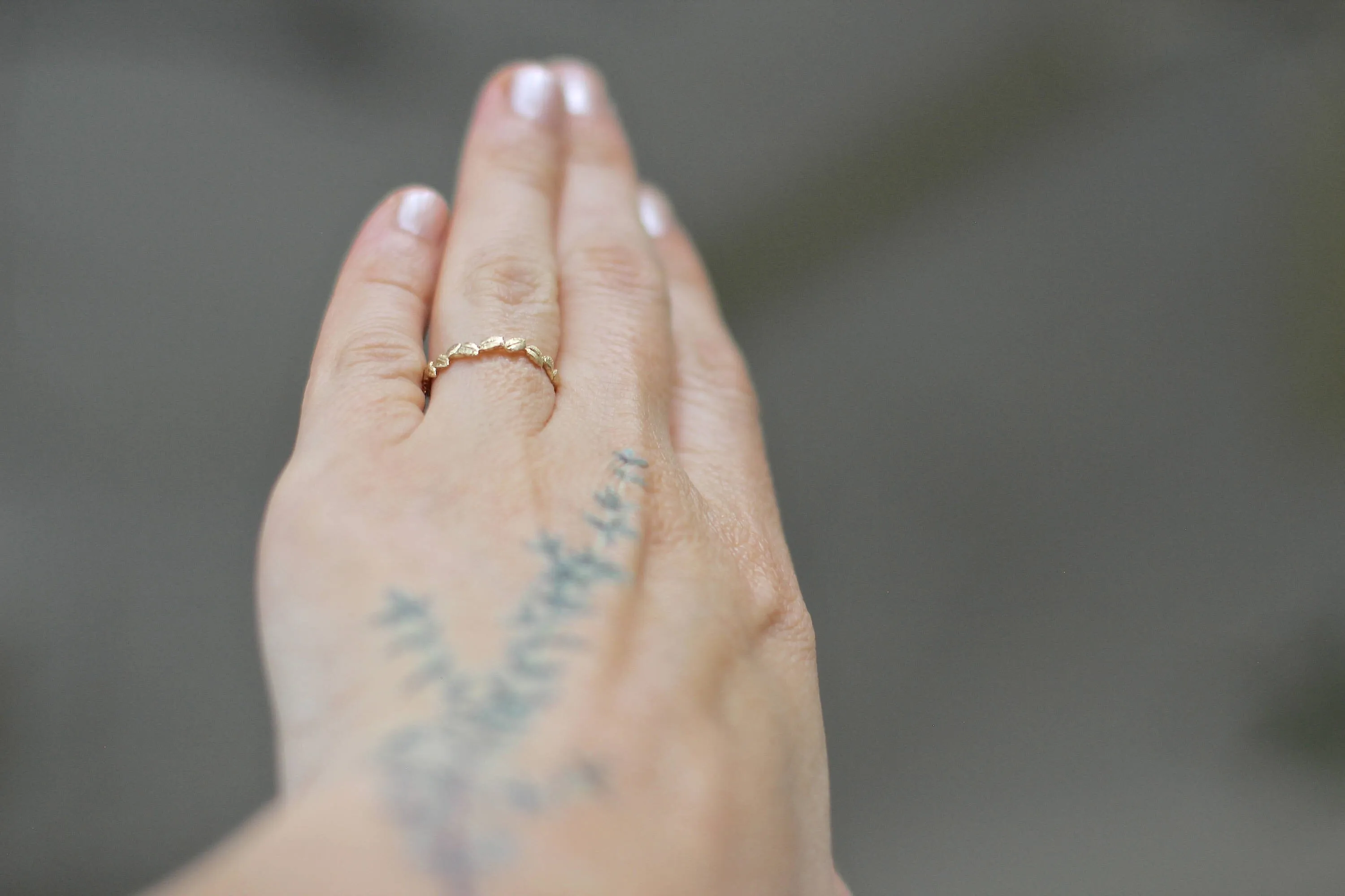 Preorder* Laurel Wreath Diamonds Ring