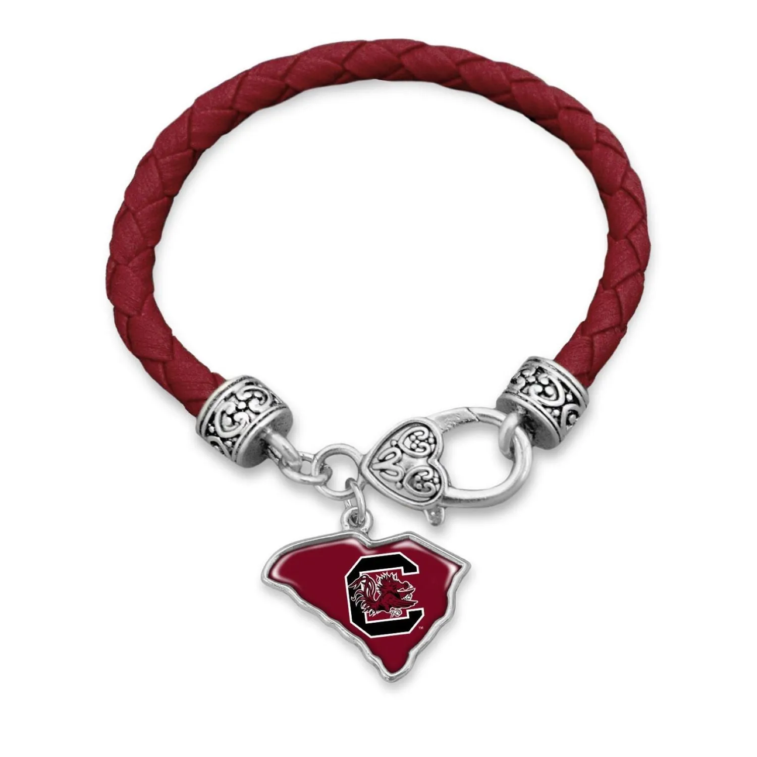 SOUTH CAROLINA GARNET STATE OF MINE BRACELET