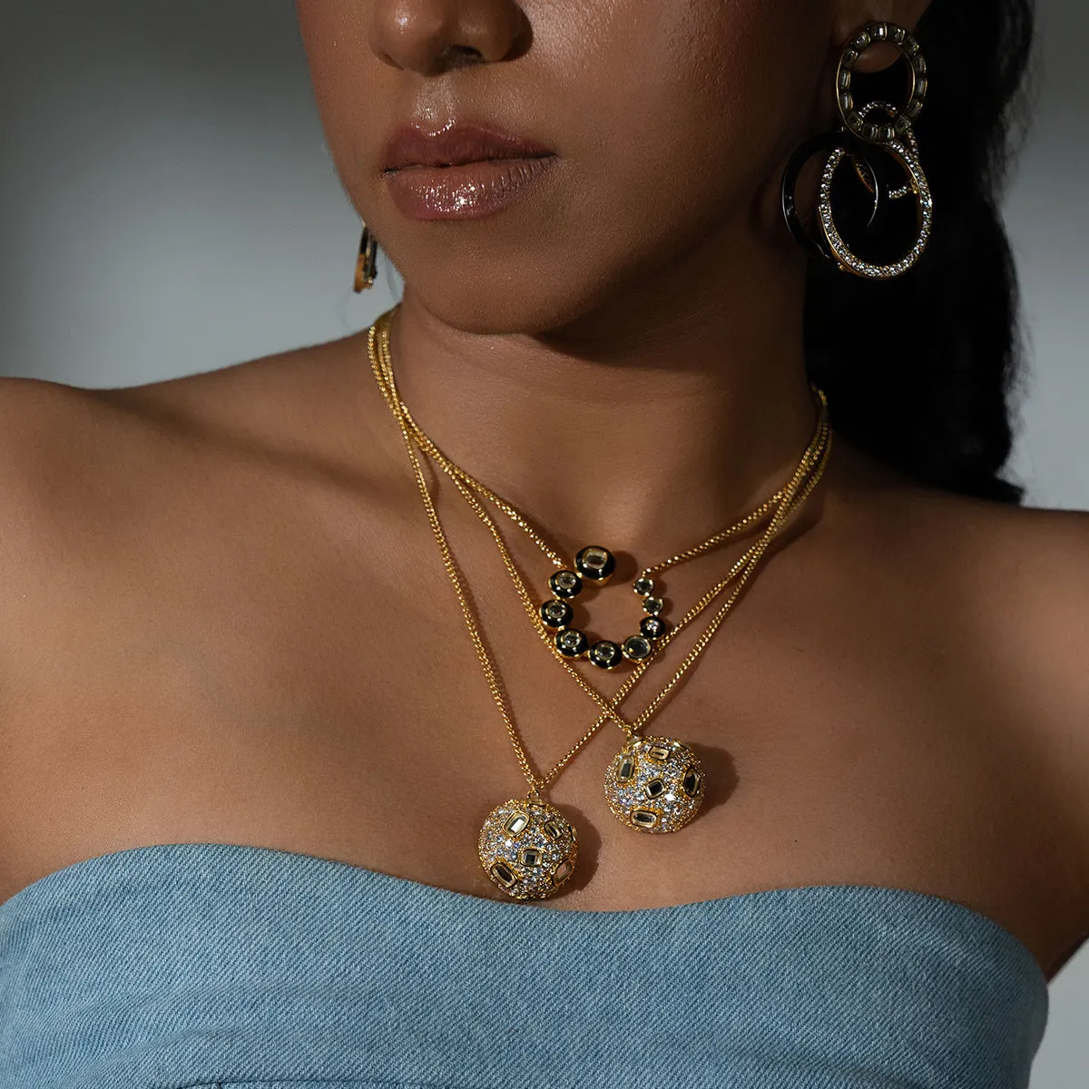 Stan Locket Necklace