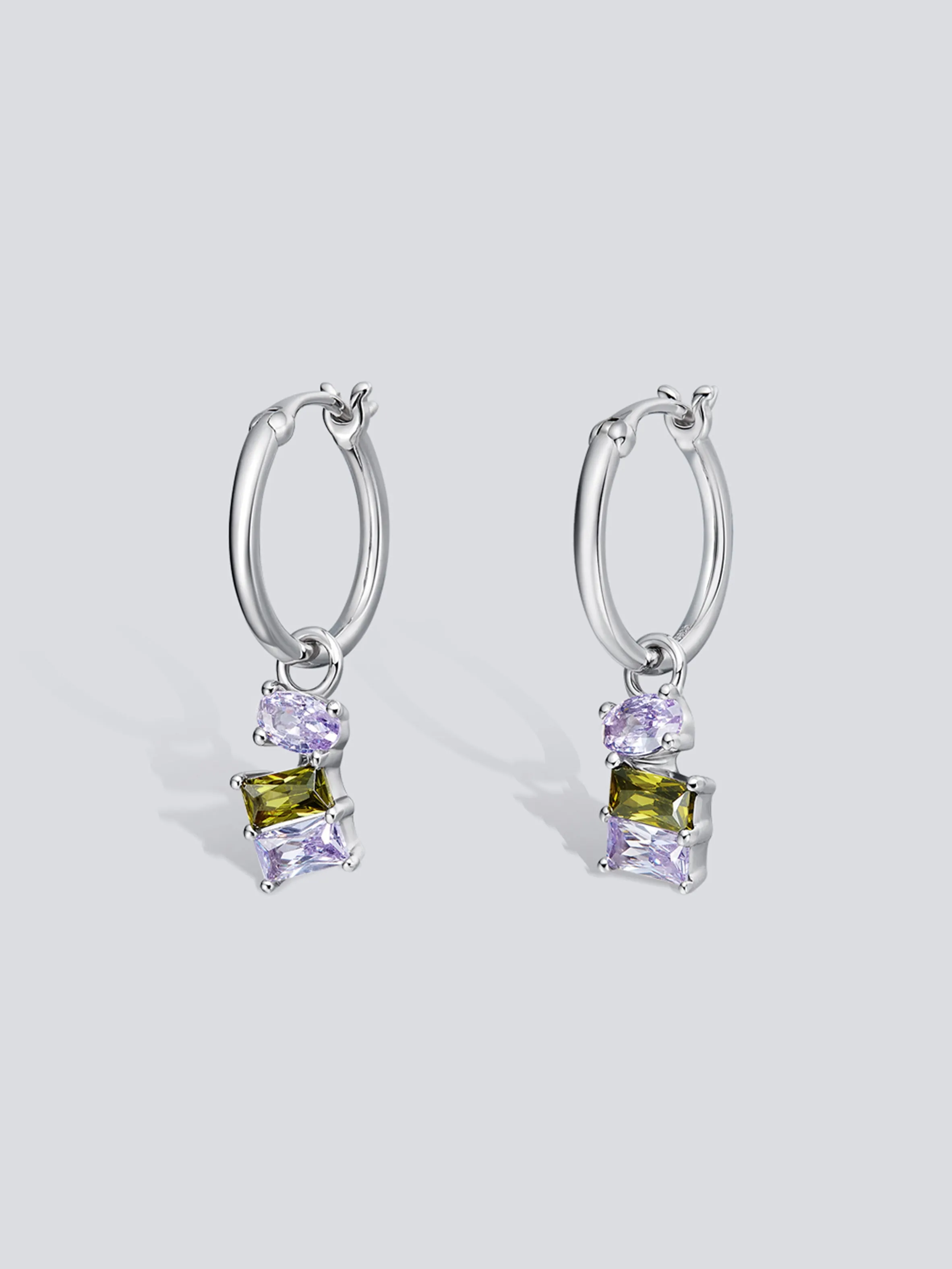 Unbound Charm Hoop Earrings