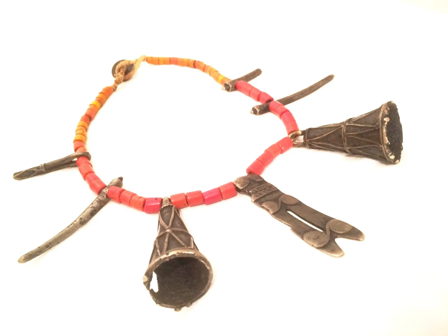 VINTAGE NAGA JEWELRY ARTISAN NECKLACE