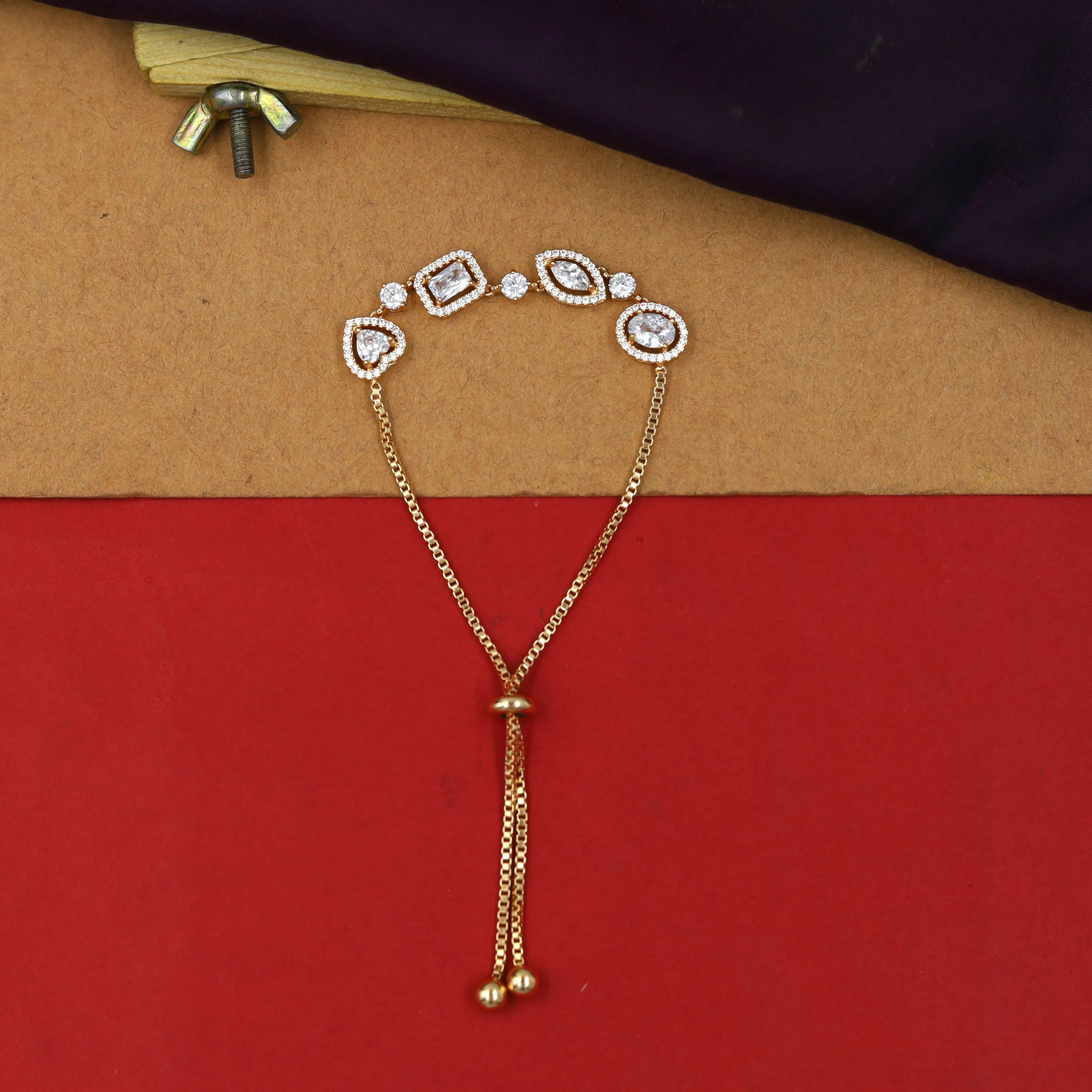 Zircon/AD Bracelet 12745-05