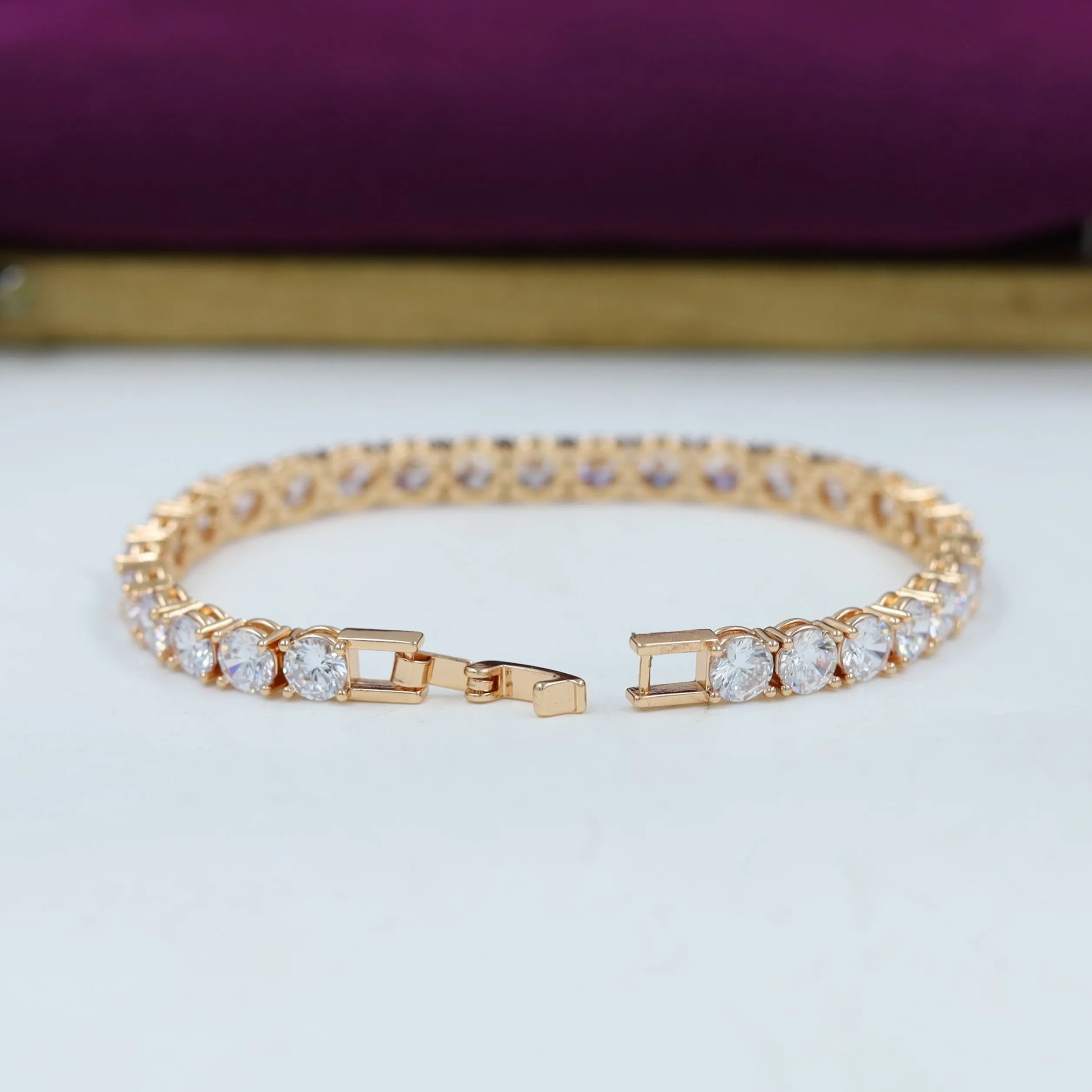 Zircon/AD Bracelet 12754-05